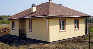 Одноэтажный дом из панелей под ключ в Волгодонске - Строй-Вгн от 132054 рублей